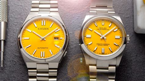 rolex con movimento citizen|rolex vs citizen tsuyosa.